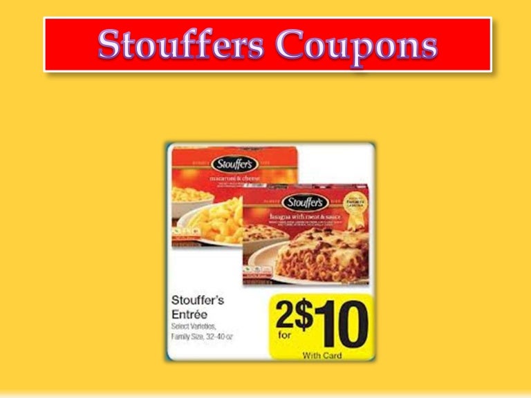 Stouffers Discount coupons - Commence conserving upon grocery monthly bill with image regarding Stouffer Coupons Printable named Stouffers Coupon codes - Start out preserving upon grocery monthly bill with